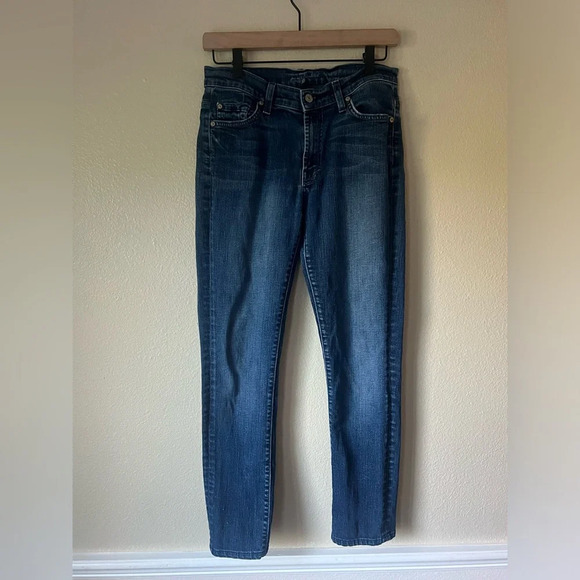 7FAMK High Waist Roxanne Ankle Jeans - Picture 1 of 6